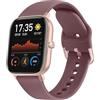 Tobfit Cinturino Silicone Sportivo 20mm Amazfit GTS/Bip Series Compatibile con GTS 2/2e/3/4, Bip U/Lite/S/3, GTR 42mm