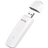 ioGiant AX1800Mbps Chiavetta WiFi per PC Fisso, WiFi 6 USB Dual-Band 5GHz 1201Mbps & 2.4GHz 574Mbps, Antenna Scheda di Rete Internet, Penna Dongle Ricevitore Supporta SOLO Windows 11/10