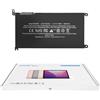 ASMARK DE per WDXOR Batteria per Laptop