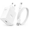 Toolivex Caricatore Rapido 120W SUPER VOOC USB C con Cavo 1.5M per OP PO One Plus