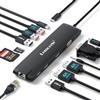 Lemorele Upgrade Lemorele Docking Station USB C/A 10Gbps 3*Display- 14 in 1, USB C Dock 2 HDMI Adapter 4K, Ethernet, 2 USB 3.2, 2 USB 2.0, VGA, Type-C 3.1, PD 100W, Audio, SD/TF, for Windows, MacBook