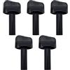 Luxuyvarna Manopola di ricambio per carburatore, compatibile con soffiante Stihl BR350, BR430, BR450, SR430, SR450, 4244, 182, 9502, 5 pezzi