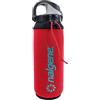 Nalgene Custodia per bottiglia in neoprene, previene la condensa, isola le bevande, porta bottiglie, progettata per bottiglie da 680,4 g, colore: rosso bocciolo