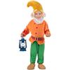 My Other Me - Costume nano bambino arancione e verde taglia 7-9 anni | Include cappello, barba, casacca, cintura, pantaloni e copristivali