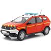 solido S1804605 1:18 2021 Dacia Duster MK2-SDIS Auto in miniatura da collezione, rosso/blu