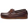 Sebago Docksides Portland Waxed, Scarpe da Barca, Uomo, Marrone (Brown Honey), 43 EU