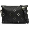MISAKO Florchito borsa a tracolla piccola con dettagli metallici Donna - Florchito Nero 18x5x25cm