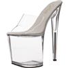 Pleaser EU-FLAMINGO-801 FLAM801/C/B, Sandali col Tacco Donna