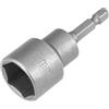 Fixinus Inserto magnetico per chiave a bussola, 19 mm, inserti esagonali da 1/4, per trapani, cacciaviti a dadi e adattatore a bussola, 1 pezzo