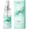 Ovelle Luteina - Spray occhi con protezione dalla luce blu e acido ialuronico, 20 ml, per occhi secchi, ufficio e occhiali, cura antiossidante contro occhiaie e raggi UV