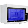 Futchoy Sterilizzatore UV, cabinetto Salon Professional, piano del tavolo Ultravioletto Sanitizer Box per strumenti manicure, pinzette e asciugamani professionali saloni