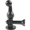 Generic Modificabile Cambiamento Sfera Testa Link con 1 Quarto 20 Filettatura Femmina per Action Camera Smartphone Supporti 6 cm/9 cm Preferenze Live Streaming Attrezzature Link