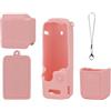 JOYSOG Custodia in silicone per DJI O-SMO Pocket 4 Lens Screen Cover protettiva