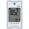 BlissfulAbode Misuratore di luce digitale 0.1-999900Lux Tester con sensore di umidità temperatura per LED coltiva luci giardino fotografia uso interno esterno 7x4x1cm SK-8100