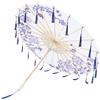 LOORGVEL Ombrello in Stile Giapponese 82 CM Stampa Tradizionale Ombrello da Fotografia e Decorazione per Spettacoli Teatrali Matrimoni e Eventi Cosplay