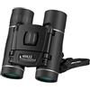 StaZamor Telescopio Mini HD 40x22 nero con ottica BAK4, binocolo pieghevole compatto per campeggio, viaggi, birdwatching, concerti, osservazione a lunga distanza