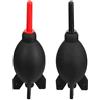IDEANATEGRATE Pompetta Pulizia Macchina Fotografica 2 Pezzi in Silicone per Rimuovere Polvere da Obiettivo e Tastiera, Soffiatore Aria Portatile per Computer e Laptop
