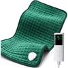 MOAJAZA Cuscino riscaldante, Cuscino elettrico 12 x 24 con spegnimento automatico e 9 livelli di temperatura, Cuscino riscaldante per schiena, collo, spalle, riscaldamento rapido e lavabile in lavatrice