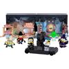 Minions Plató Exterior Monsters di Illumination - Costruisci la tua mostruosa produzione di Hollywood - Include 2 piatti, 6 minifigure del reparto e squadra e 6 accessori a tema