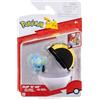 Pokémon PKW4607 - Clip 'N' Go Pokéball - Sheinux e Ultraball ufficiale Poké Ball con figura mobile da 5 cm