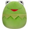 Squishmallows SQDI00645 Kermit la rana, 25 cm, peluche ufficiale Jazwares