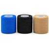 JPstraps Benda Coesiva Autoadesiva per CrossFit - Confezione da 3 Bende 5 cm x 4,5 m | Autoadesiva, Ideale per CrossFit (1 Blu, 1 Nera, 1 Beige) | Confezione da 3 bende autoadesive, per Crossfit