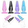 LxPxP Set 4 coprifinger in silicone a forma di plug anale - punte flessibili per stimolazione mirata, alternativa soft al butt plug per coppie e uso individuale