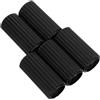 AMUSLESUR Pastiglie freno per sedia a rotelle, 5 pezzi, manicotto in plastica, copertura per viti laterali, leva del freno da 15 mm, compatibile con la maggior parte delle sedie a rotelle standard
