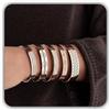 Handmade Bracciale in rame regolabile realizzato a mano Unisex Pure Copper Healing Celtic motivo Gioielli delicato per l'anniversario
