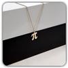 Handmade Argento sterling 925 Pi Collana matematica pendente appassionato delicato gioielli geometrici per anniversario compleanno