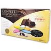 Dream' s Party Confetti NERI colorati confezione 1kg - confetti NERI al cioccolato fondente - ideali per laurea, compleanno, anniversario, promessa, comunione, matrimonio (Nero)