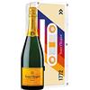 Veuve Clicquot Champagne Brut AOC Yellow Retro Chic Tape Veuve Clicquot 0,75 ℓ, Cofanetto