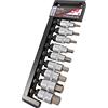 PRECISION STEEL 9 prese esagonali. maschio 5 a 19 mm 1/2