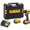 DEWALT Trapano avvitatore senza spazzole XR 18 V per uso professionale per migliorare le prestazioni in ogni utilizzo con misura o specifiche 18 V