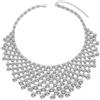 Hangsu Forward, catena per clavicola, realizzata a mano, con nappe geometriche, in metallo, per feste eleganti e fotografia di strada, One Size, come descritto, come descritto
