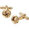 RunootPR Gemelli Oro Personalizzato Nodo Manchette Nodi Manchette Uomo Matrimonio Negozio Gioielli