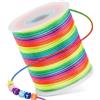 Carehabi 1mm x 100m Filo Elastico per Braccialetti per Gioielli DIY, Bracciali