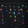 Blendend Luci a catena piatte a ghiacciolo, batteria 3AA, RGBY, 5 m x 0,6 m, ideali per la decorazione di interni ed esterni per feste ed eventi.