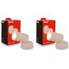 Briloner - Applique da parete interno, orientabile, attacco GU10, max 9 W, applique camera da letto, interno, lampada, cucina, 8,5 x 8,5 cm, Beige (Confezione da 2)