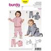 burdastyle Burda cartamodello Kids 9349 Giacca e Pantaloni, Carta, Bianco, 19 x 14 x 0,5 cm