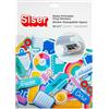 Siser Carta Adesiva Stampabile A4 - 10 fogli vinile OPACA (matt) per stickers -carta adesiva waterproof compatibile con stampanti inkjet e plotter da taglio