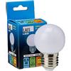 Laes sferica lampadina LED E27, 9d-1 W, bianco, 45 x 72 mm