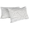 Italian Bed Linen MB HOME ITALY Printed Colors, B-CF-PC-26-MONKEYSTORTORA, Coppia Federe, 52 x 82 cm, Monkeys Tortora