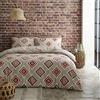 Catherine Lansfield Set copripiumino singolo Aztec Easy Care Spice