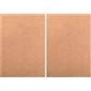 Vaessen Creative Cartoncino Florence Liscia - Materiali per Biglietti colorati A4 - Marrone - 10 Fogli - Carta colorata per Scrapbooking, Biglietti, Fustellatura e Progetti con la Carta - 216 gsm (Confezione da 2)