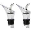 VB VIN BOUQUET Vin Bouquet Fit 004 Tappo versatore 2 in 1 versatore Vino antigoccia dosatore Bottiglia (Confezione da 2)