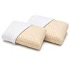 Set 2 Guanciale Memory Foam Forato Ergonomico 72x42 cm - H 15 cm Sostegno Medio Dormidea Classico Air