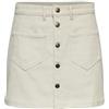 Only Onlamazing Hw Cord Life Skirt Pnt Noos, Gonna Donna, Beige (Whitecap Gray), L