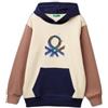 United Colors of Benetton Maglia C/CAPP. M/L 3J68C205K Felpa con Cappuccio, Multicolor, 160 cm Bambino