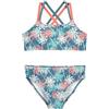 Playshoes Bikini a Due Pezzi da Bambina, Palme Blu, 146/152 cm